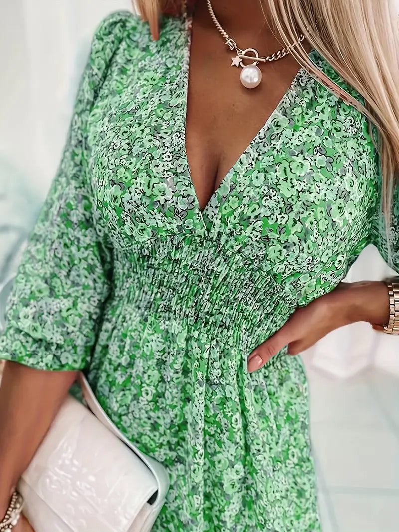 Karan | Floral Dress