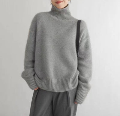 Tanya | Turtleneck Knitted Sweater