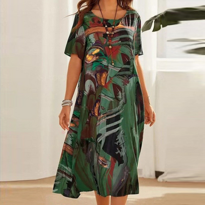 Abigail | Comfy Printed Dress