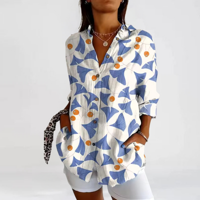 Tina | Casual Blouse with Floral Print