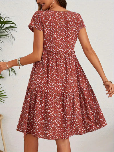 Olga | Floral Dress