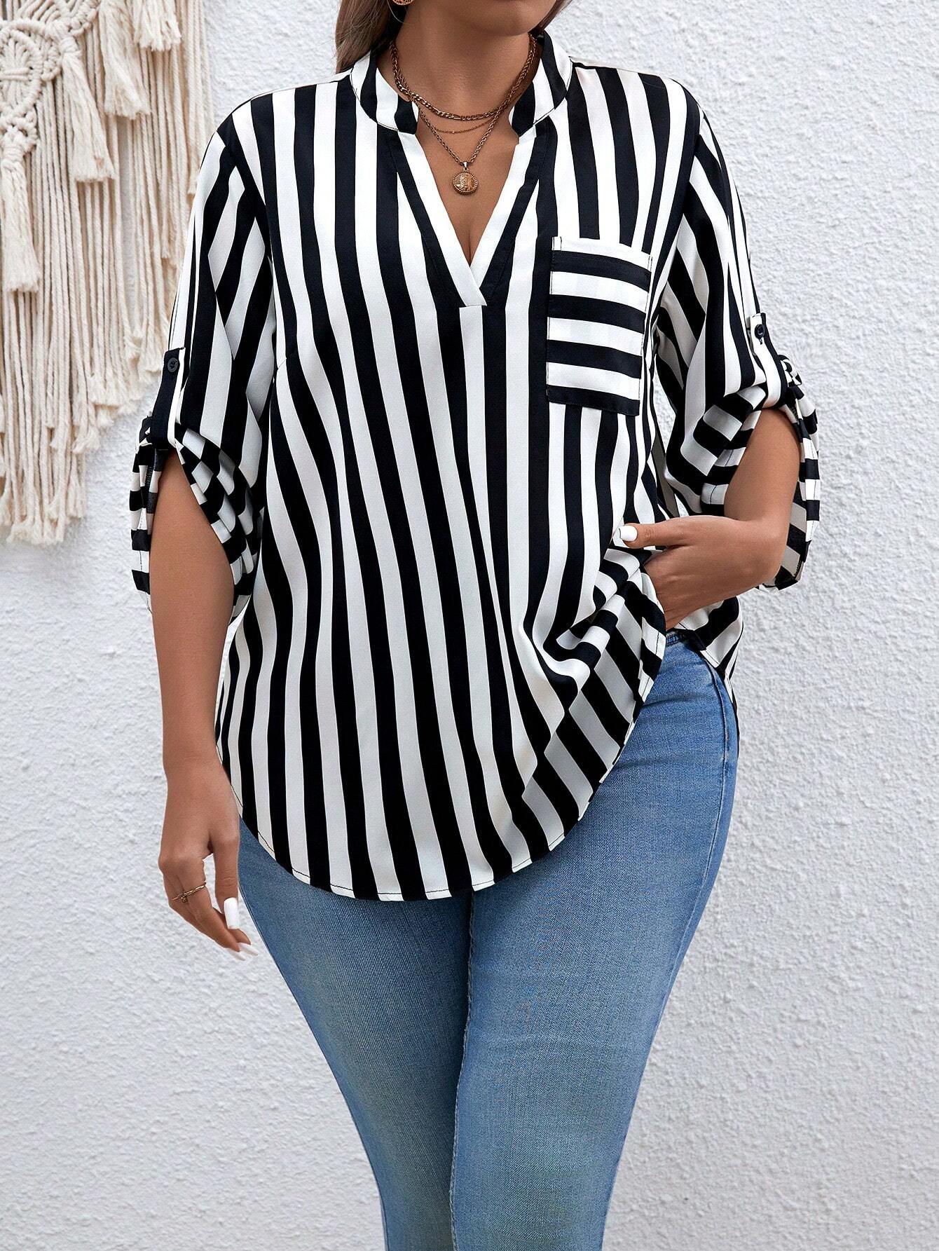 Pam | Plus Size Blouse