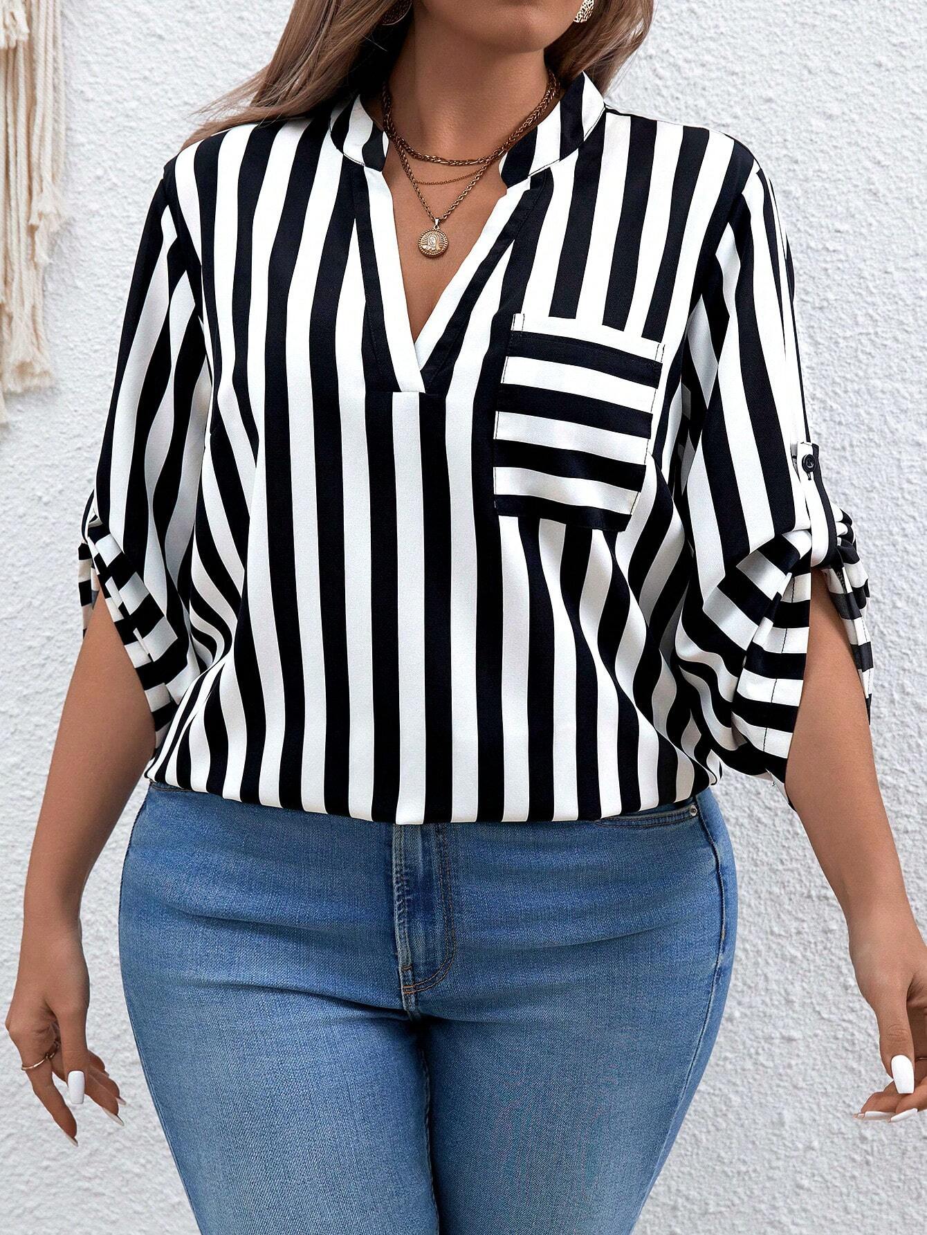 Pam | Plus Size Blouse