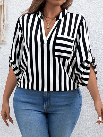 Pam | Plus Size Blouse