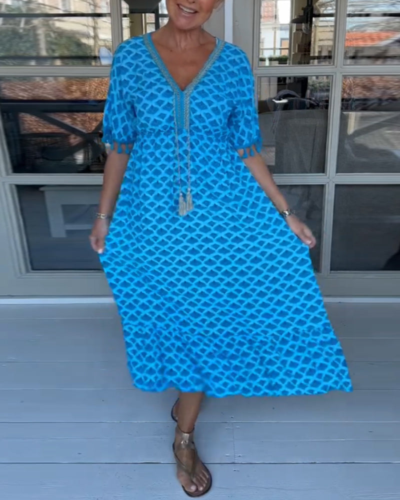 Brielle | Printed Summer Dress