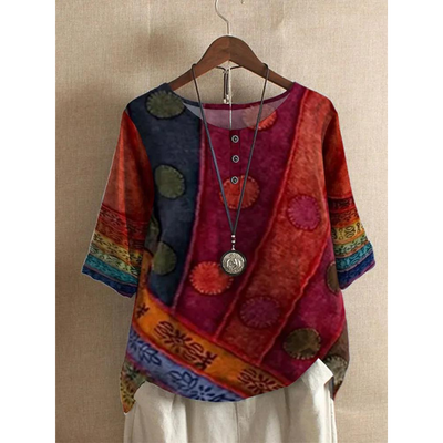 Valarie – Boho Bloom Top