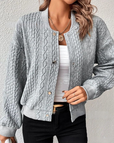 Lucille | Elegant Textured Cardigan