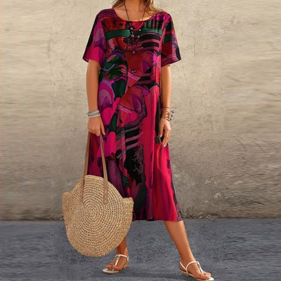 Abigail | Comfy Printed Dress