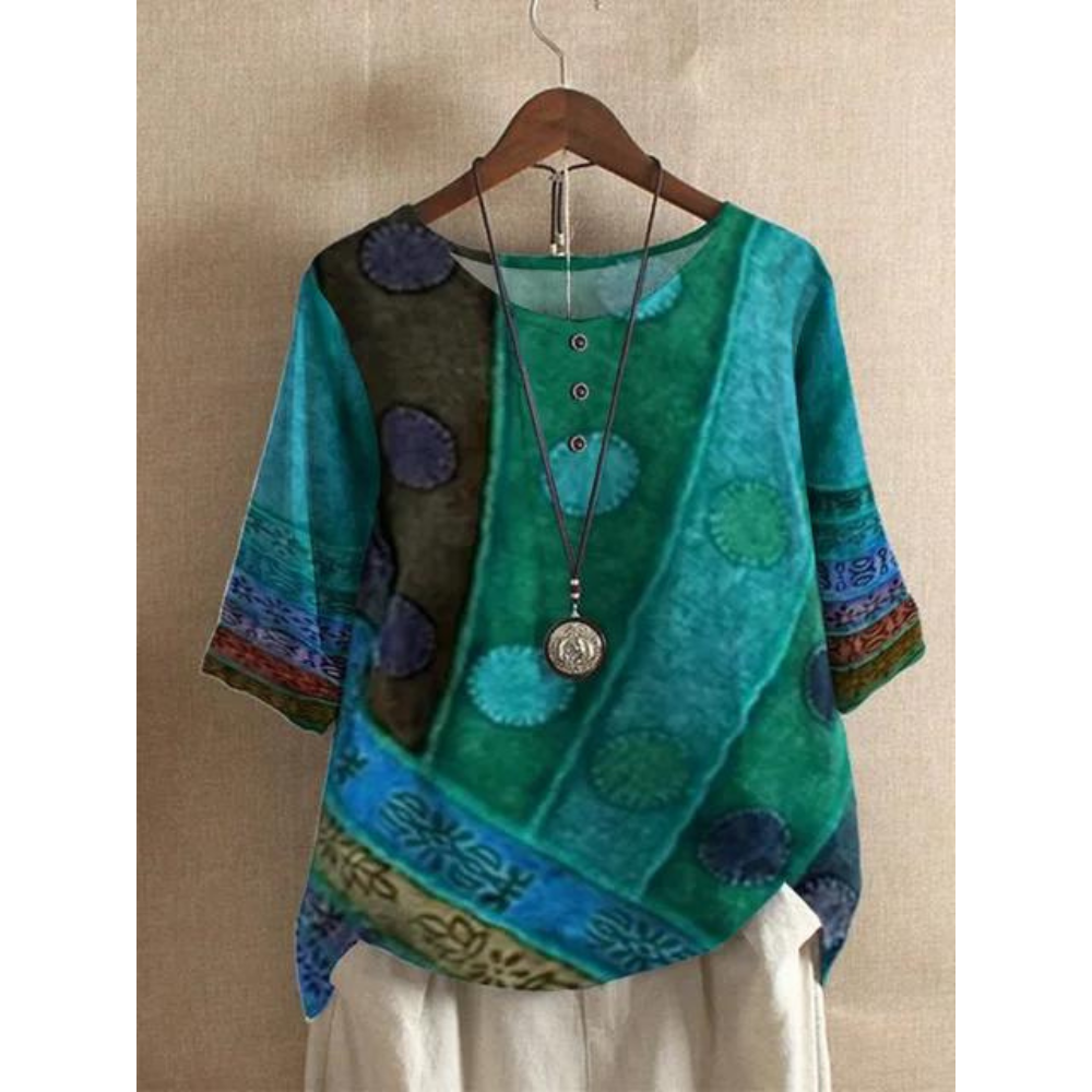 Valarie – Boho Bloom Top