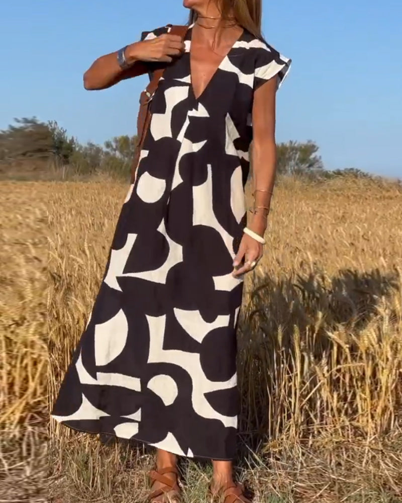 Aria | Printed Dress