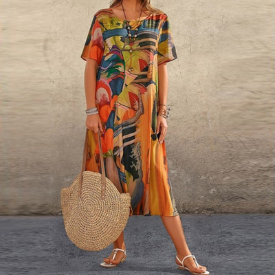 Abigail | Comfy Printed Dress