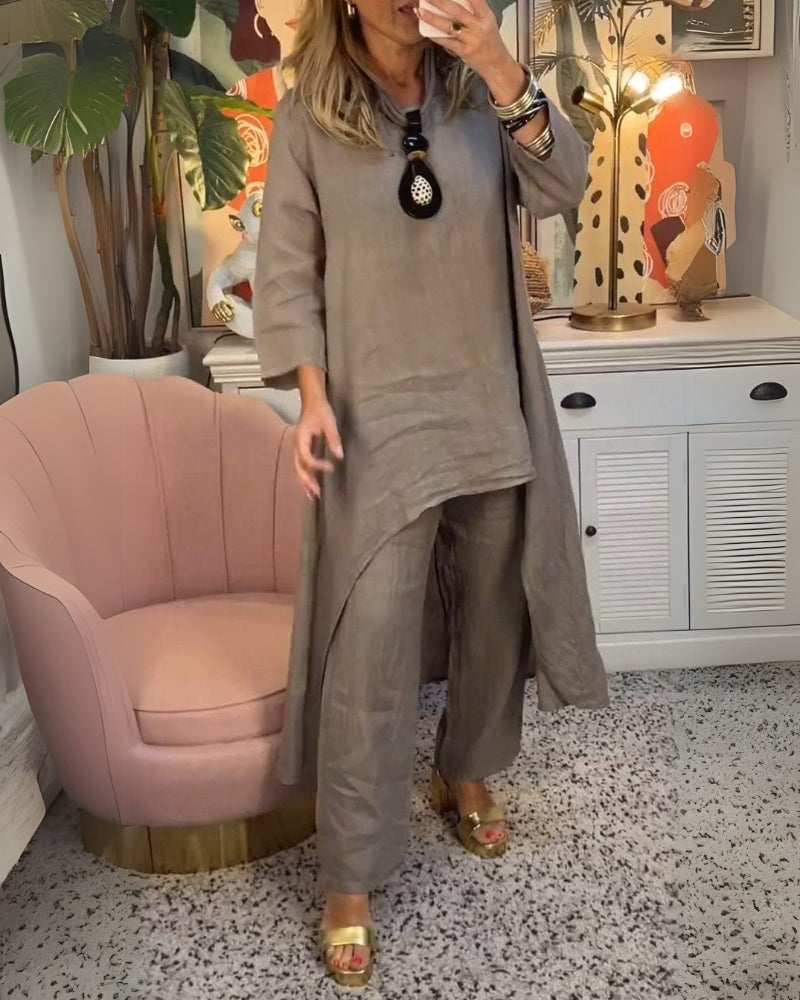 Aga - Cotton Two Piece Set