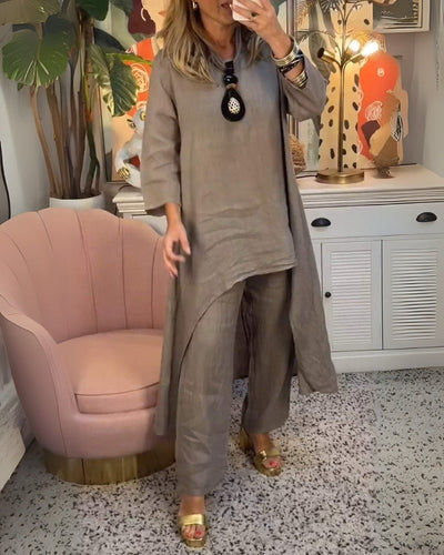 Aga - Cotton Two Piece Set