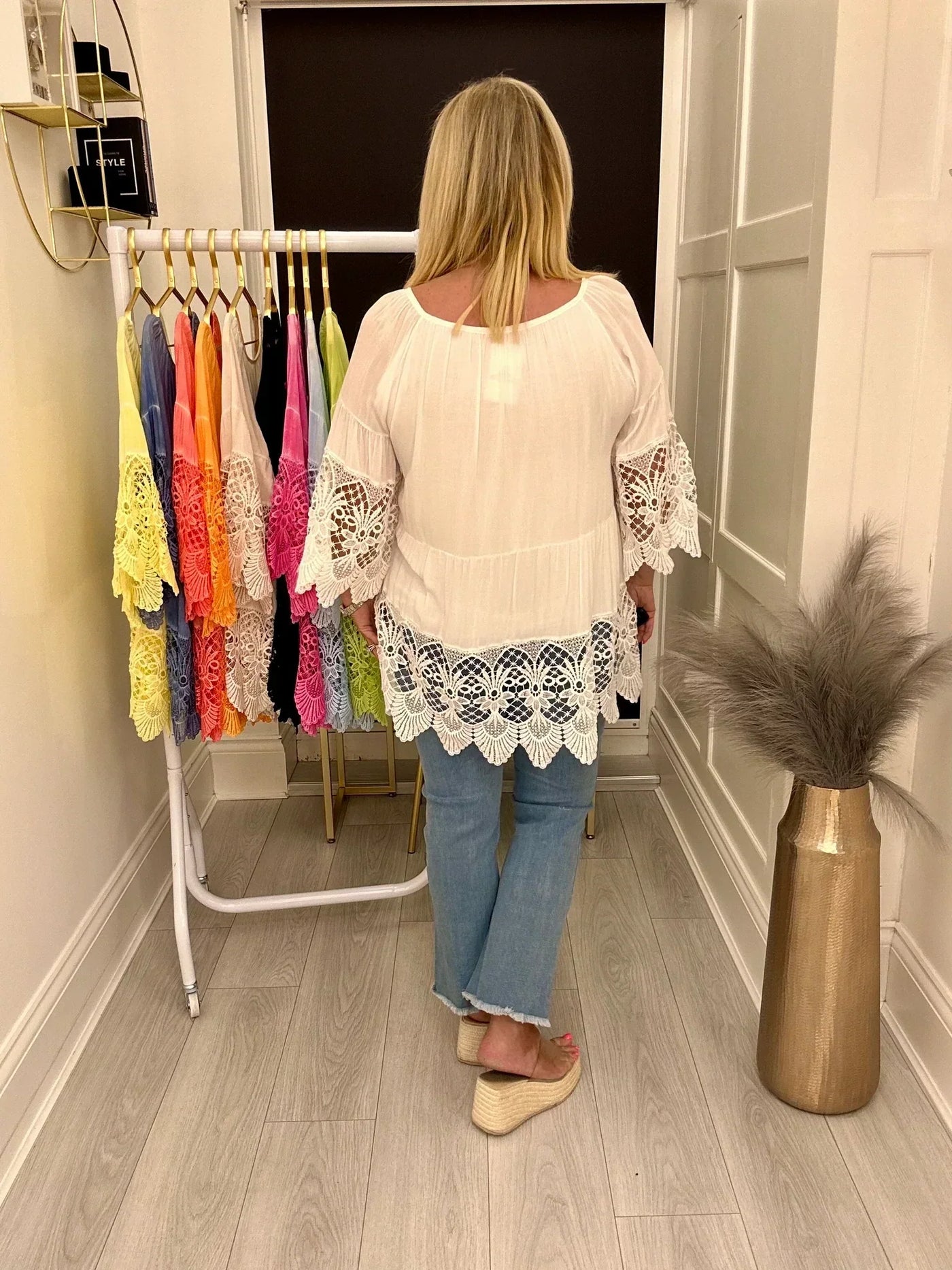Emma - Stylish Shirt With Round Neck