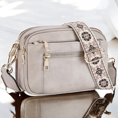 Ariana | Refined Leather Shoulder Bag