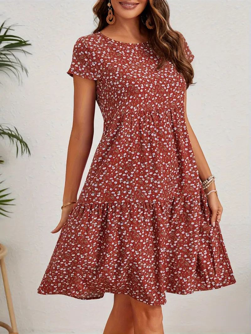 Olga | Floral Dress