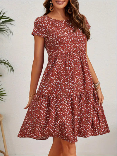 Olga | Floral Dress