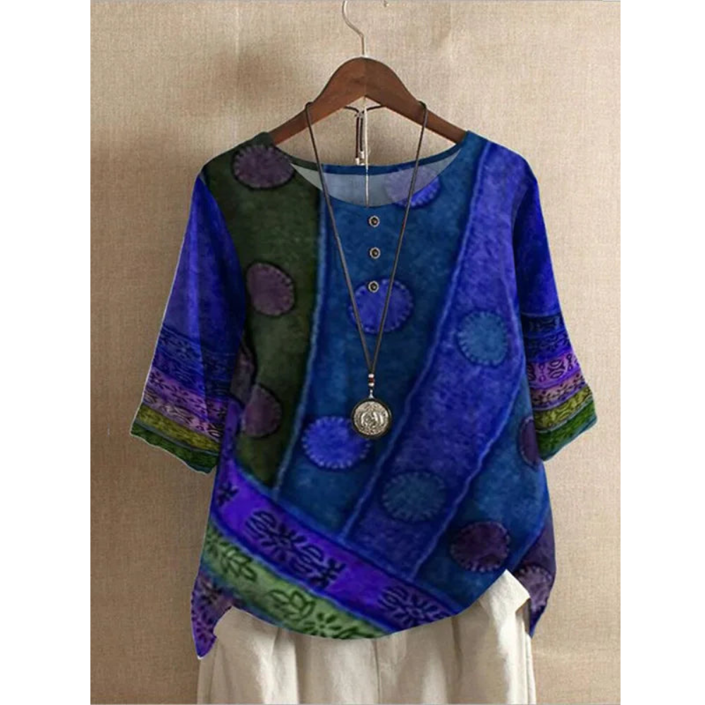 Valarie – Boho Bloom Top