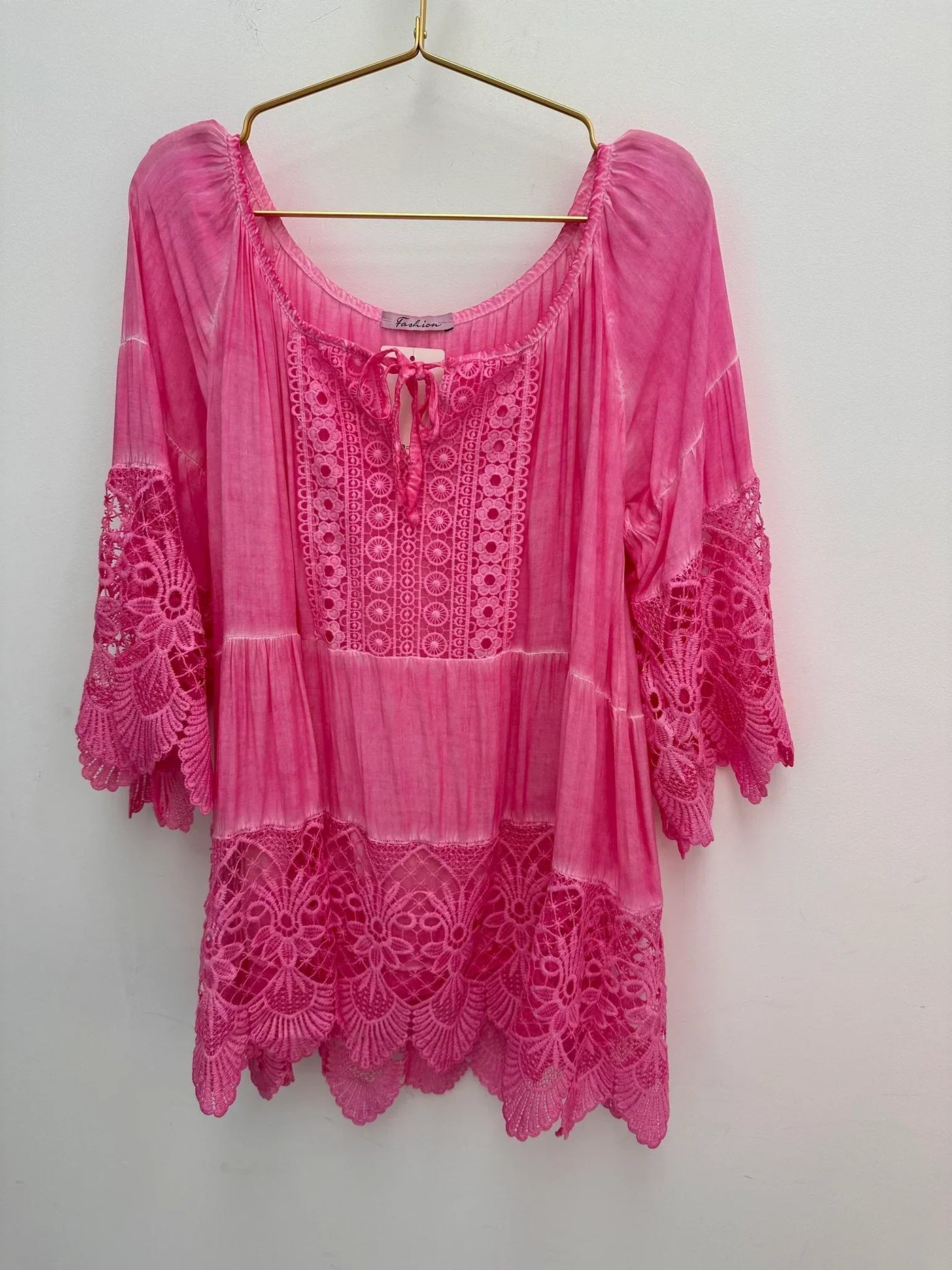 Emma - Stylish Shirt With Round Neck