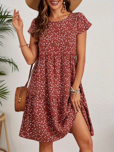 Olga | Floral Dress