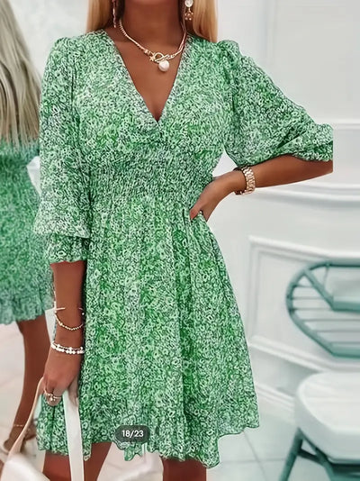 Karan | Floral Dress