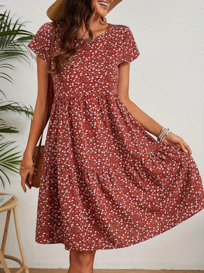 Olga | Floral Dress