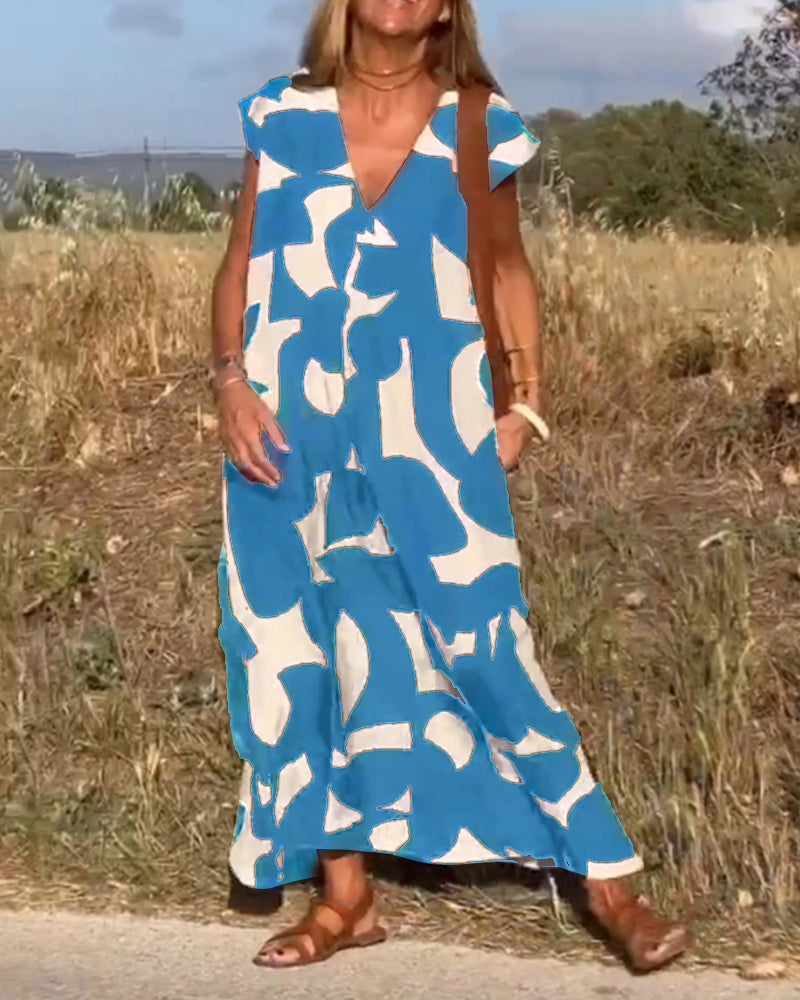 Aria | Printed Dress