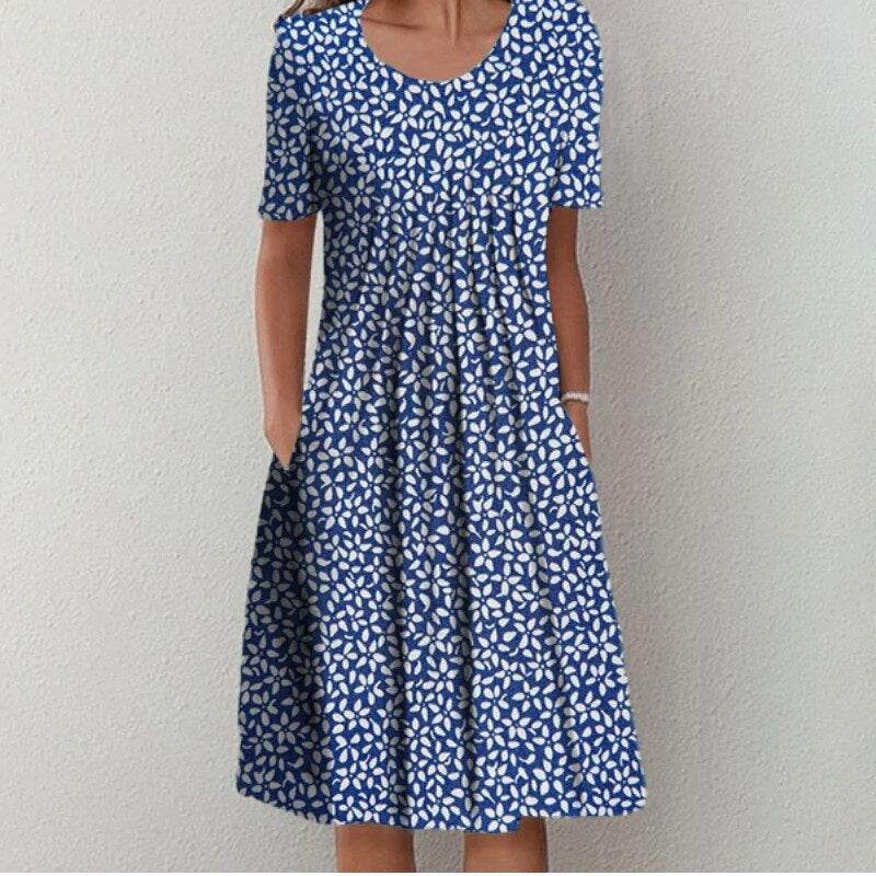 Calliope | Elegant Floral Dress