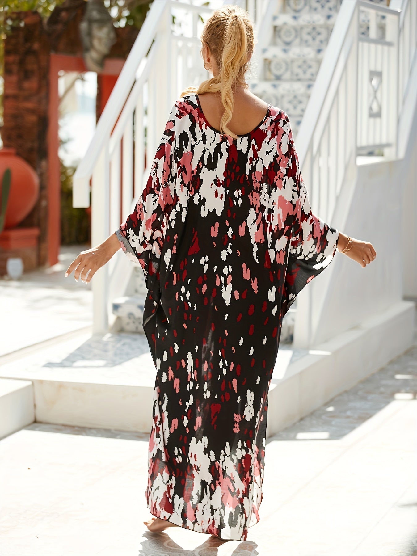 Bea | Plus Size Tropical Dress