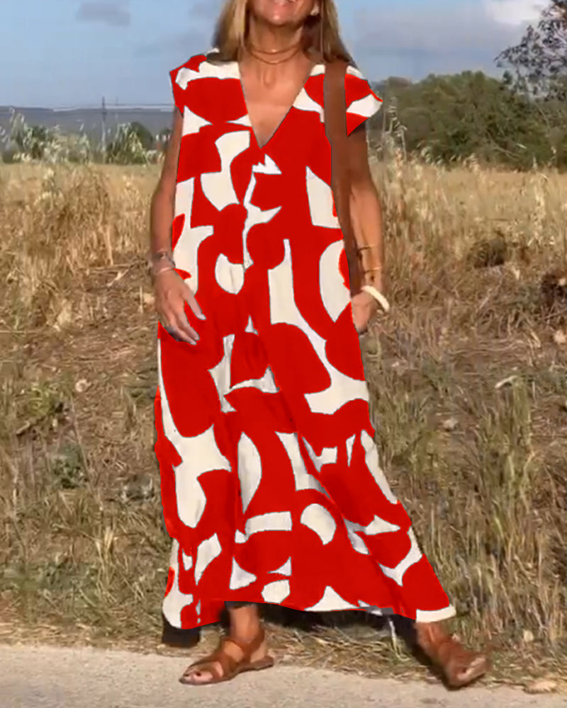 Aria | Printed Dress