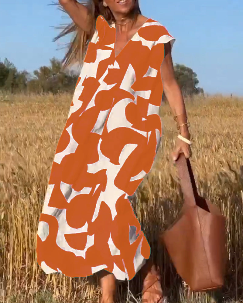 Aria | Printed Dress