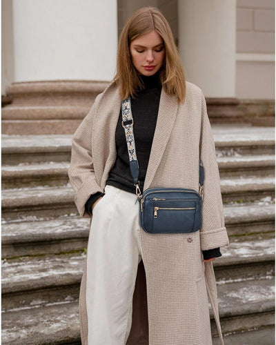 Ariana | Refined Leather Shoulder Bag