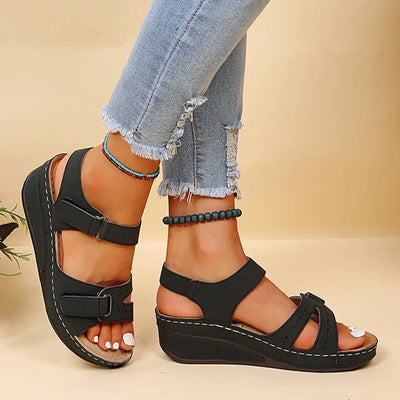 Althea | Premium Open-Toe Supportive Sandals