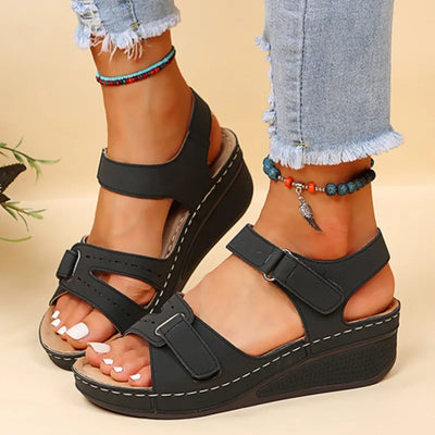Althea | Premium Open-Toe Supportive Sandals