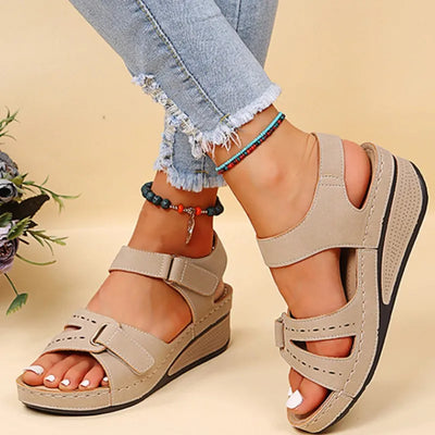 Althea | Premium Open-Toe Supportive Sandals