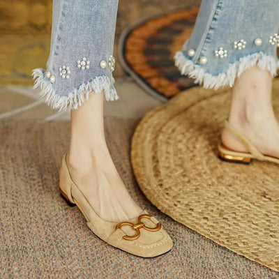 Bella-Rose | Elegant Supportive Buckle Sandals