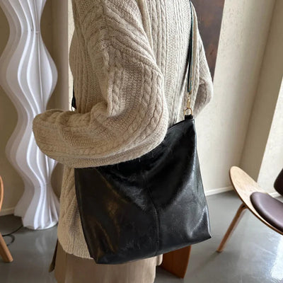 Chelsey | Vintage Charm Leather Shoulder Bag