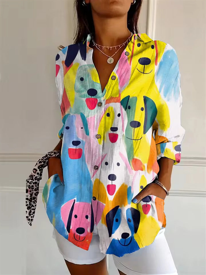 Yara | Print Blouse