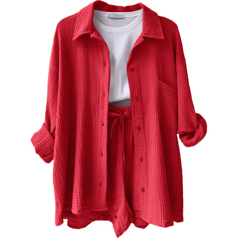 Caroline | 2-Piece Cotton Women's Set