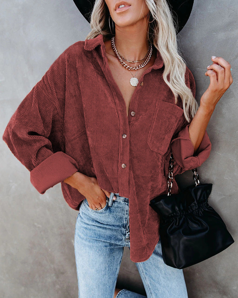 Bella | Vintage velvet shirt