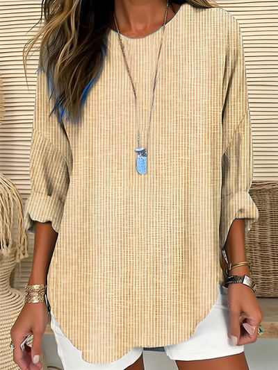 TASHA | TRENDY STRIPED BLOUSE