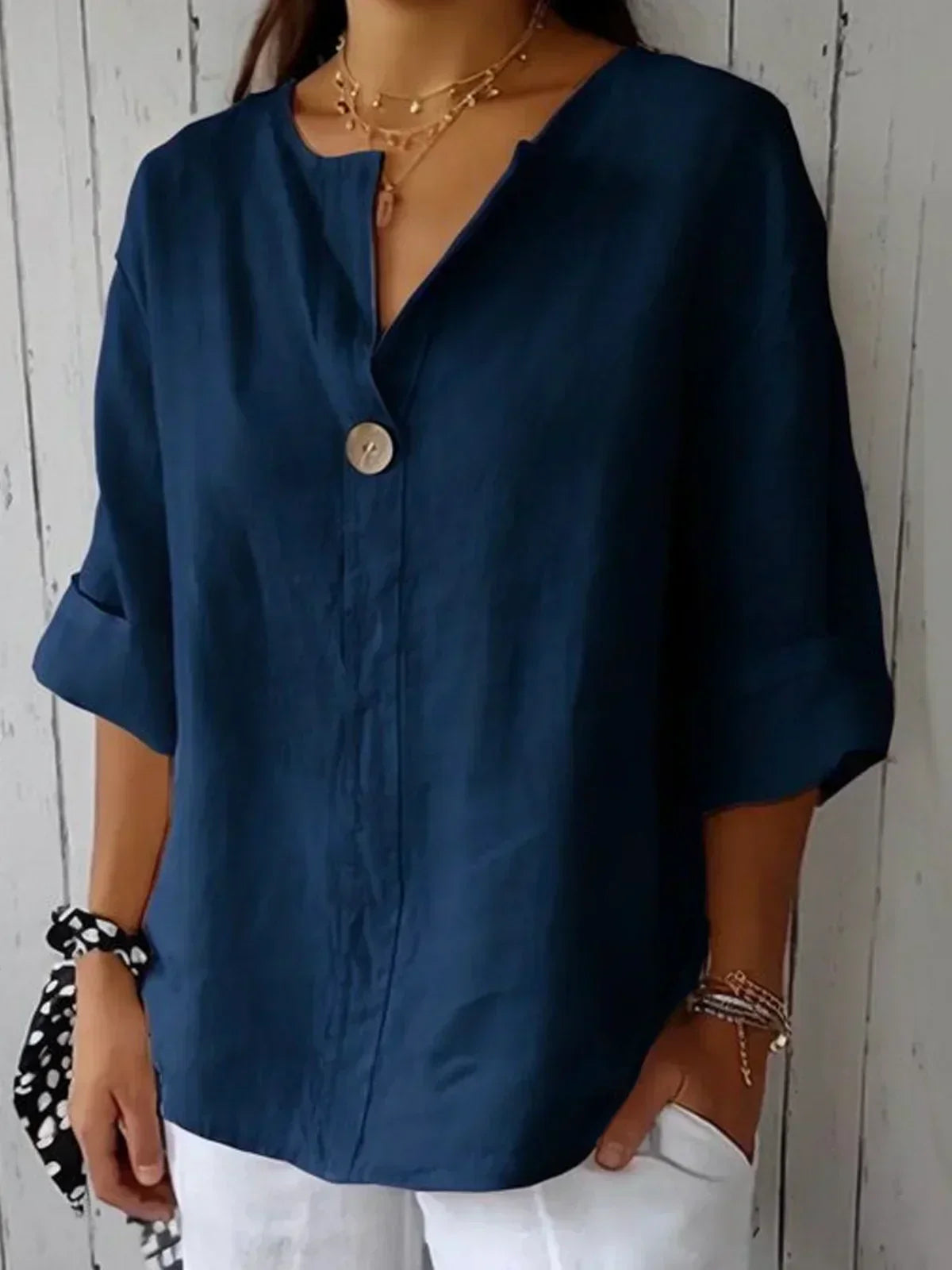 Abigail | Casual V-Neck Blouse