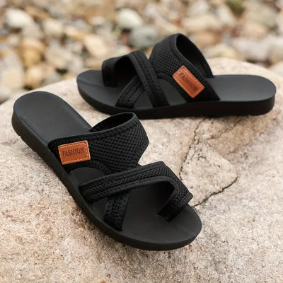 Aviva | Elegant Perforated Chic Mesh Sandals