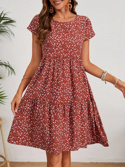 Olga | Floral Dress