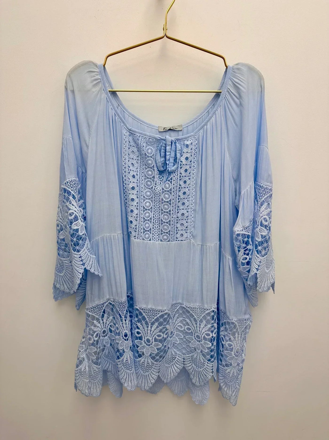 Emma - Stylish Shirt With Round Neck