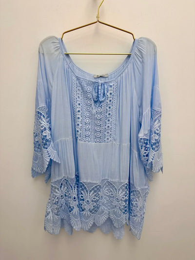 Emma - Stylish Shirt With Round Neck
