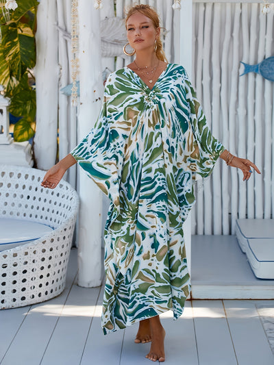 Susie | Plus Size Tropical Dress