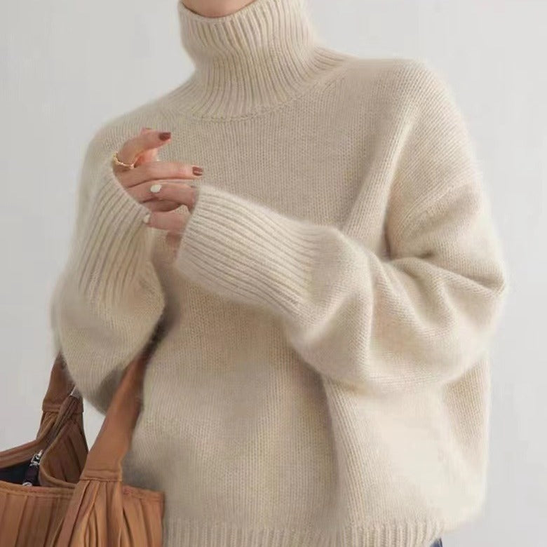 Tanya | Turtleneck Knitted Sweater