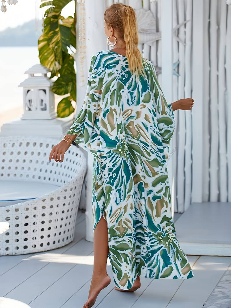 Susie | Plus Size Tropical Dress