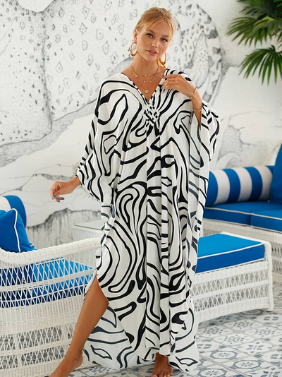 Elody | Plus Size Tropical Dress